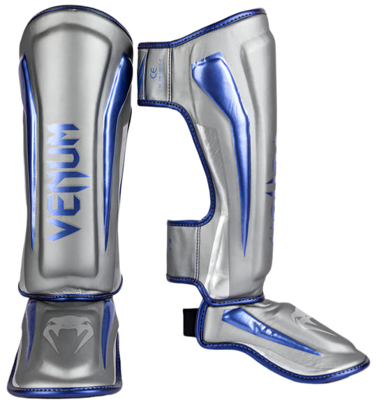 Venum Elite Shin Guards - Special Edition - Grey
