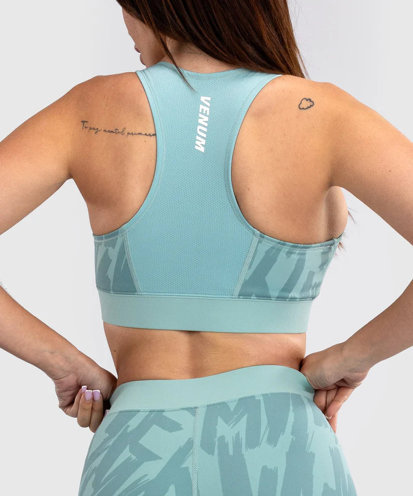 Venum Graffiti Women’s Sports Bra - Aqua