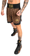 Venum Monogram Boxing Short - Black/Brown
