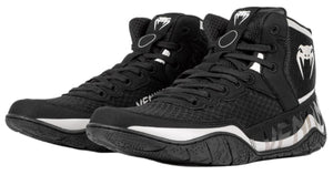 Venum Elite Wrestling Shoes - Black/Sand