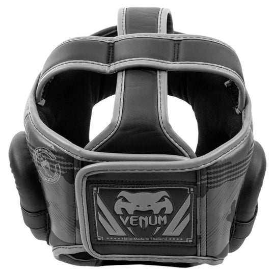 Venum Elite Boxing Headgear - Black/Dark Camo