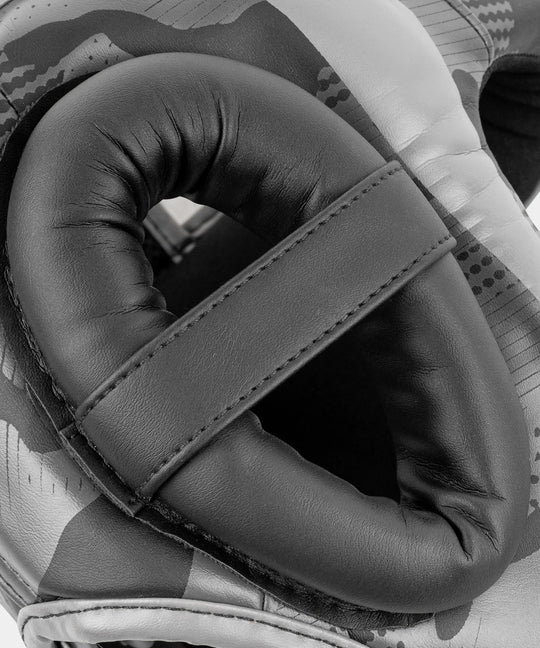 Venum Elite Boxing Headgear - Black/Dark Camo