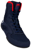 Venum Contender Boxing Shoes - Navy Blue/Red