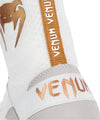 Venum Elite Boxing Shoes - White/Gold