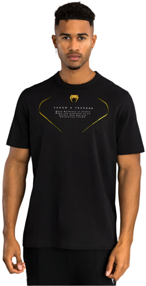 Venum X TEKKEN 8 - Marshall Law T-Shirt - Black/Red/Gold