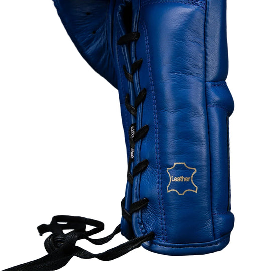 Venum X Chimaev Wild Borz Giant 2.0 Khamzat Pro Boxing Gloves - Blue/Gold