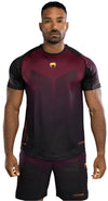 Venum Tactical XT Dry Tech T-Shirt - Black/Burgundy/Gold