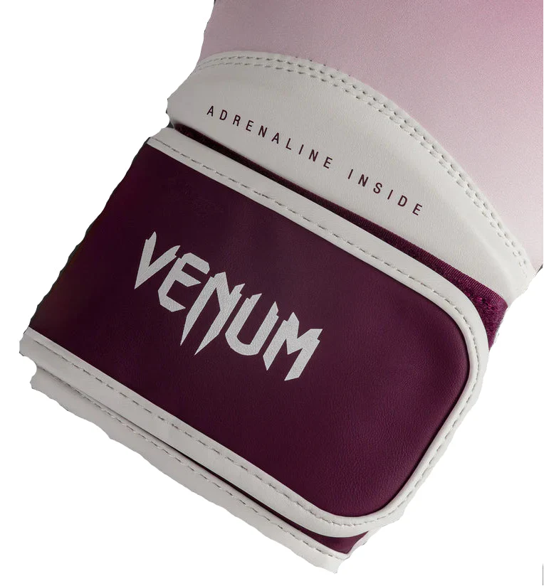 Venum Iris Boxing Gloves - Plum/White