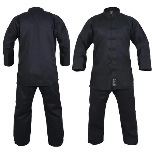 Morgan Yamasaki Kung Fu Uniform - Black Trim - 10Oz