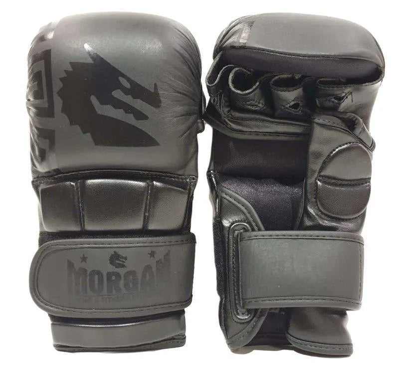 Morgan B2 Bomber Leather Shoto MMA Sparring Gloves