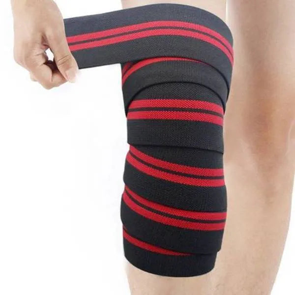 Morgan Elastic Knee Wraps - Pair