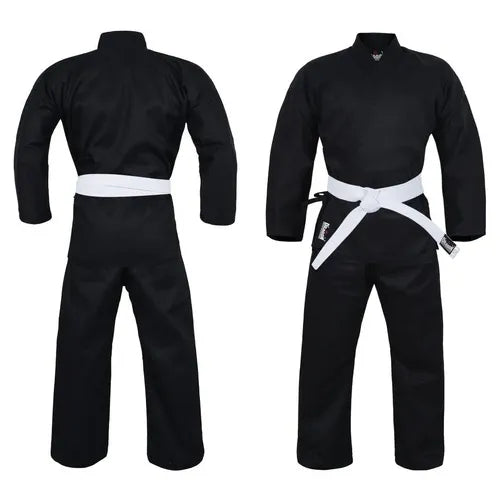 Morgan Dragon Karate Uniform - Black - 8Oz