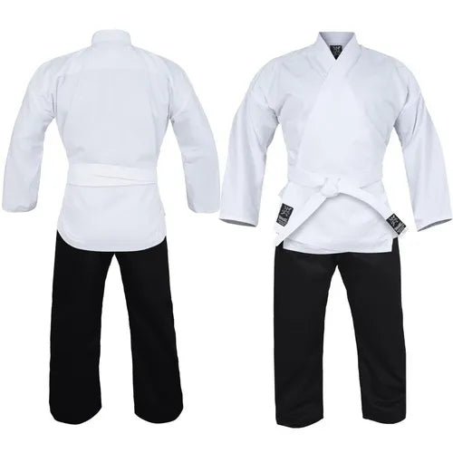 Morgan Yamasaki Pro Salt & Pepper Karate Uniform - 10Oz