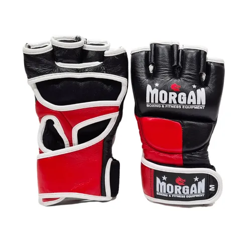 Morgan V2 Platinum Leather MMA Gloves