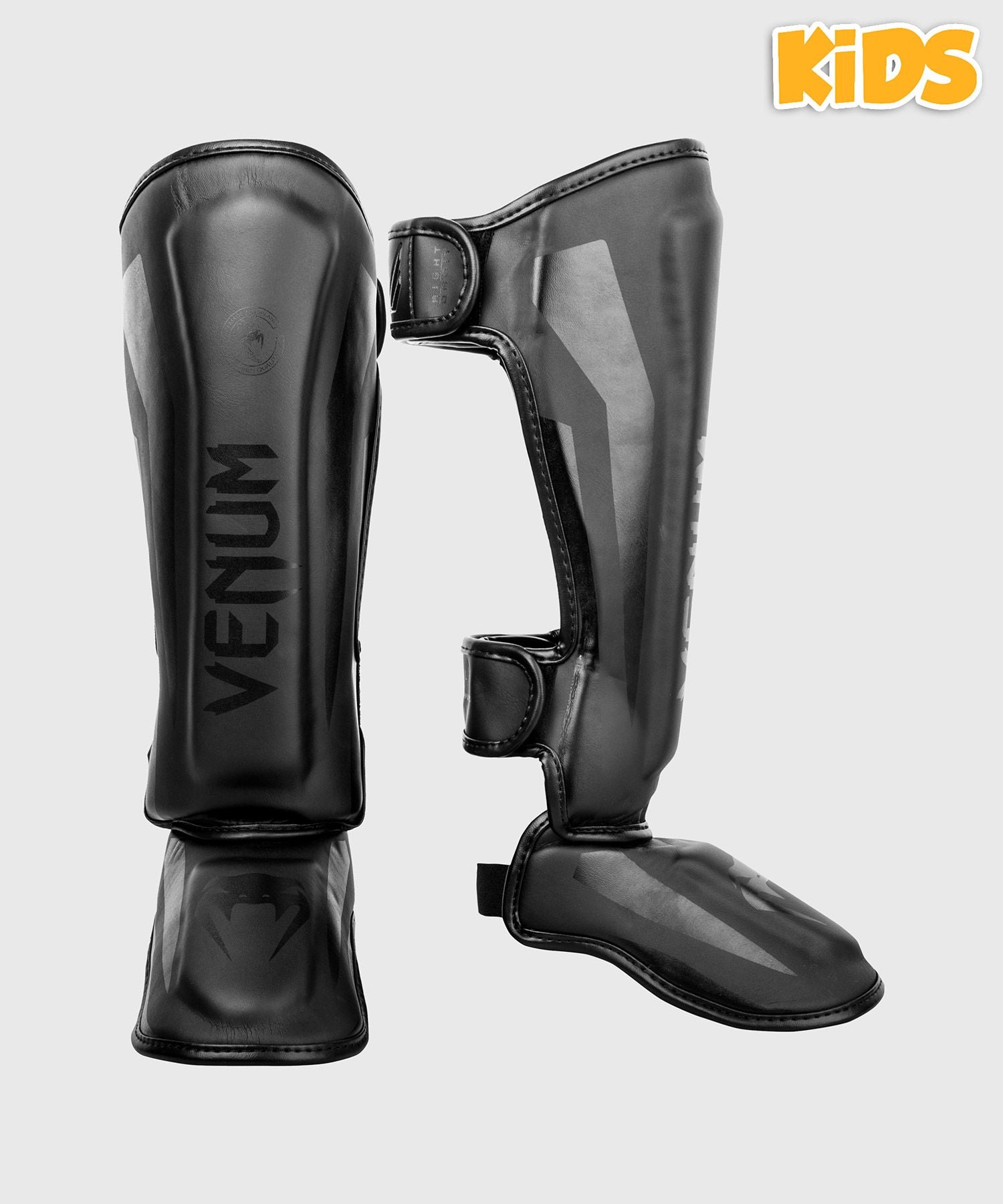 Venum Elite Shin Guards Kids - Exclusive - Black