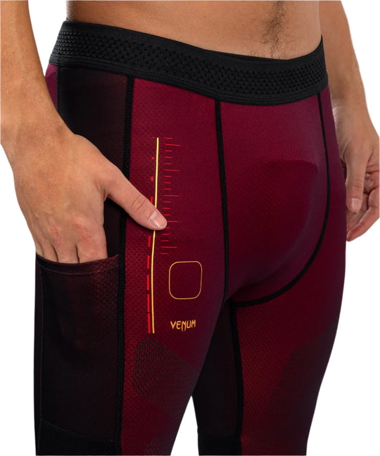 Venum Tactical XT Spats - Black/Burgundy/Gold