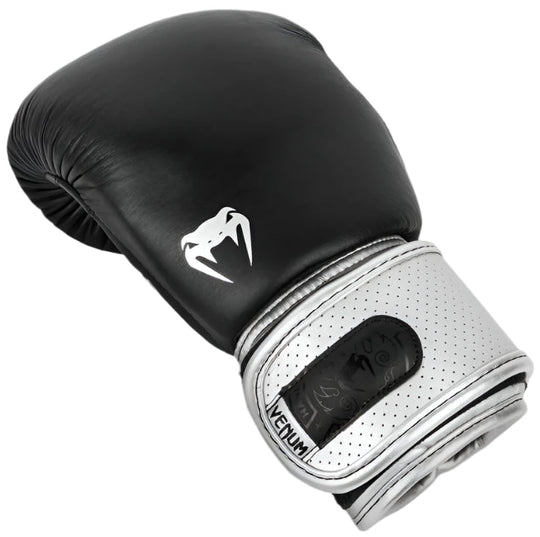 Venum Power 2.0 Boxing Gloves - Black/Silver