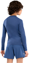 Venum Contender Kids Rashguards Long Sleeves - Royal Blue