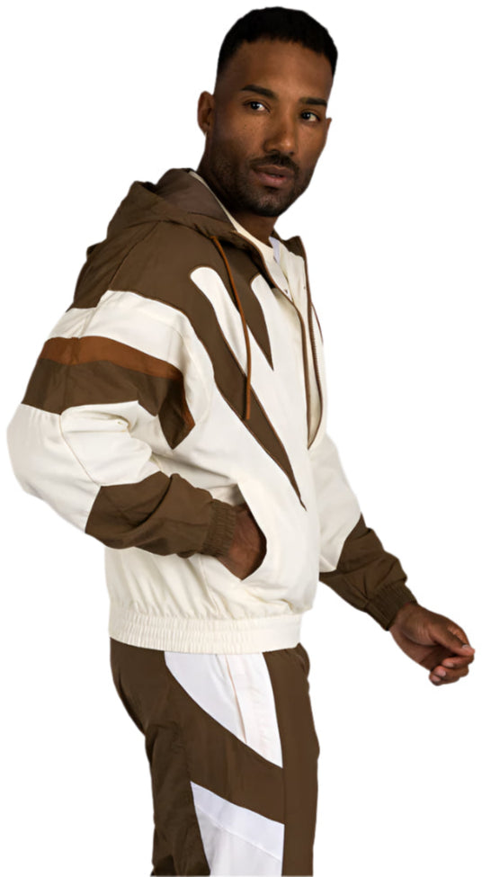 Venum Attack 90 Tracksuit Jacket - Dark Brown