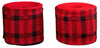 Venum Tartan Handwraps - Fury Red