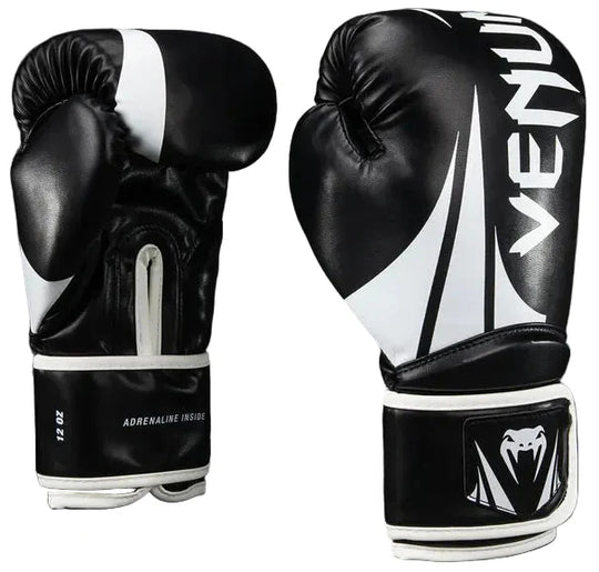 Venum Challenger 2.5 Boxing Gloves – Black/White
