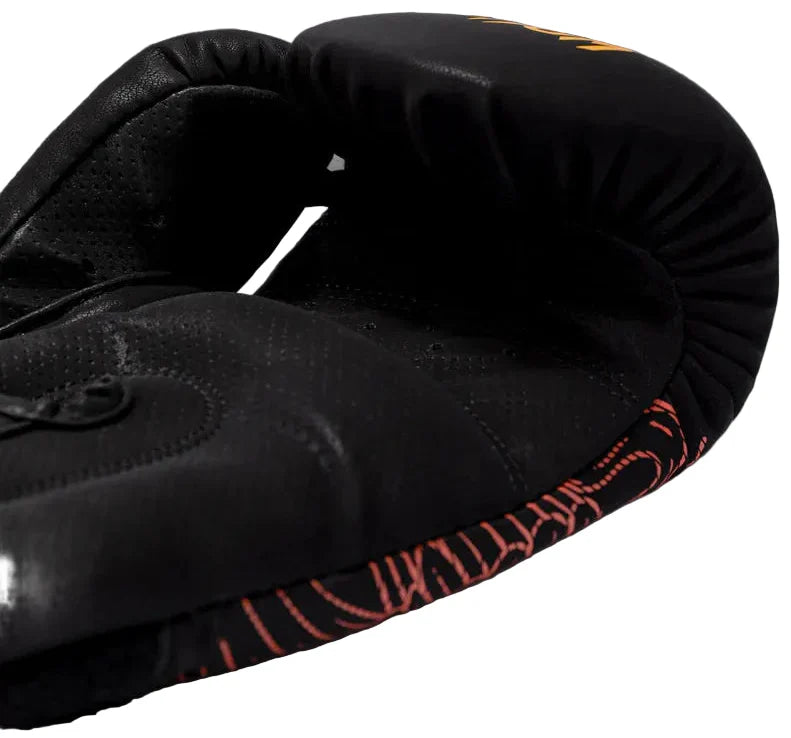 Venum Quetzal Fury Boxing Gloves - Black/Fury Red/ Tangerine