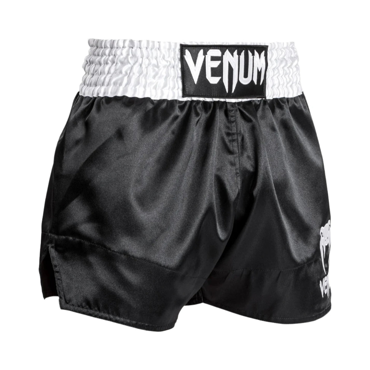 Venum Classic Muay Thai Short - Black/White