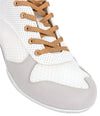 Venum Elite Boxing Shoes - White/Gold