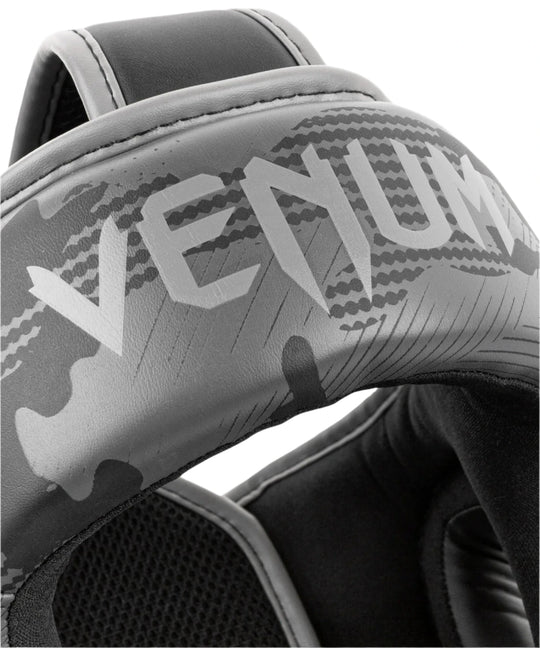 Venum Elite Boxing Headgear - Black/Dark Camo