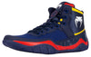 Venum Elite Wrestling Shoes - Blue/Yellow