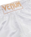 Venum Classic Muay Thai Short - White/Gold
