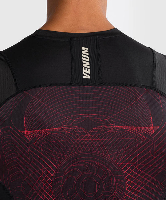 Venum G-Fit Air Men's Sleeveless Rashguard - Deep Black/Fire Red