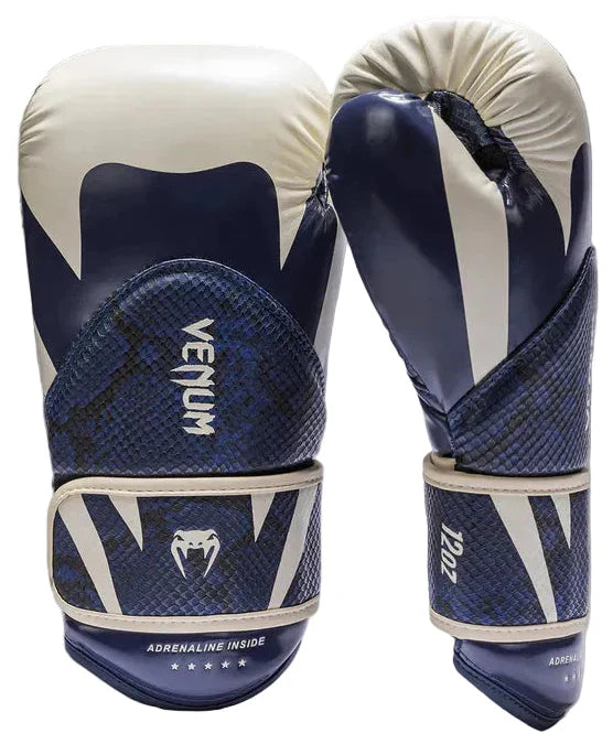 Venum Challenger 4.0 Scales Boxing Gloves - Midnight Blue