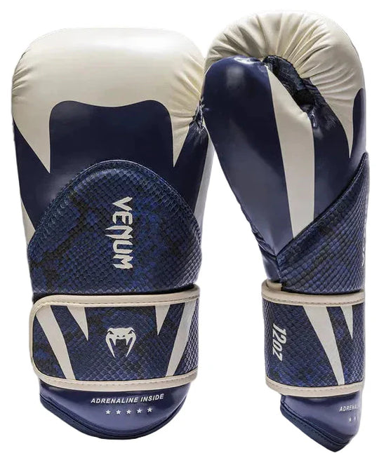 Venum Challenger 4.0 Scales Boxing Gloves - Midnight Blue