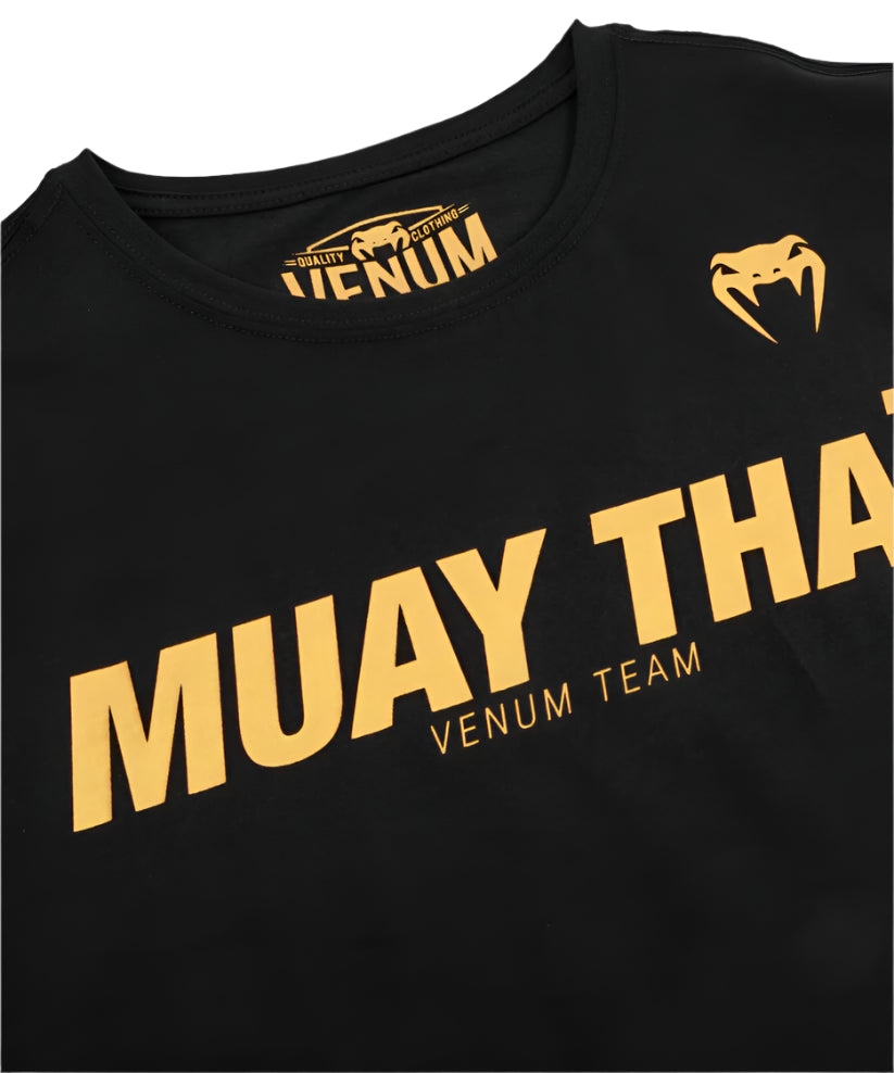 Venum Muay Thai VT T-Shirt - Black/Gold