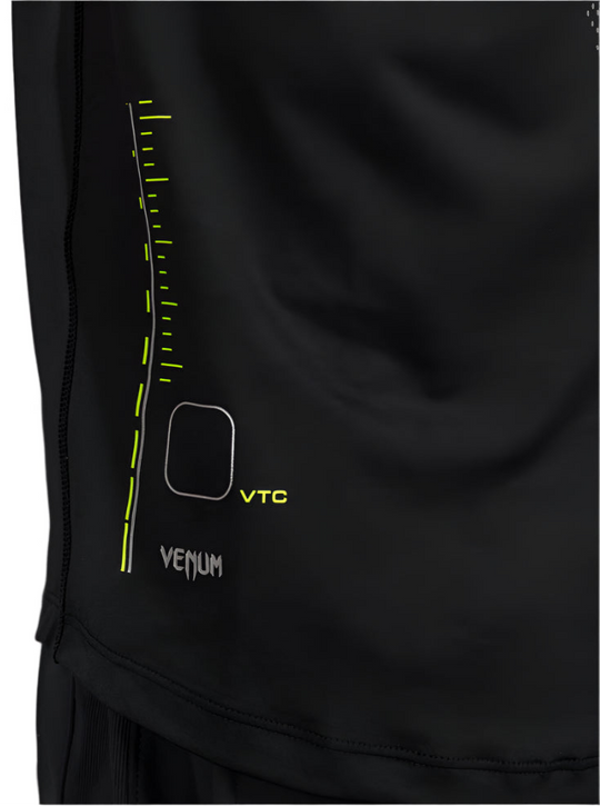 Venum Training Camp 4.0 Dry Tech T-Shirt - Black/Neon Green