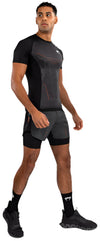Venum Technical 3.0 Short Sleeve Rashguard - Graphite