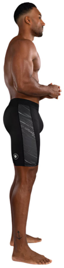 Venum Rapid Vale Tudo Shorts - Black/Storm Grey