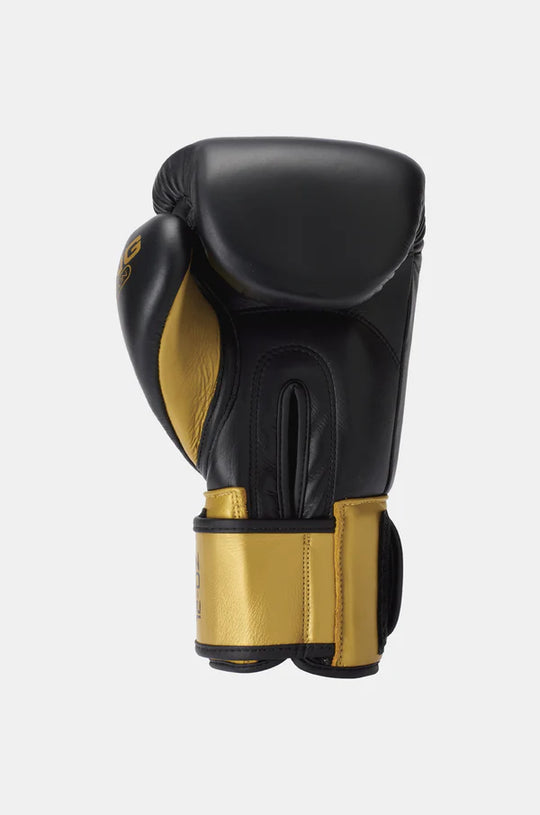 Sting Evolution Boxing Gloves - Black/Gold - 12Oz