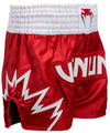 Venum Inferno Muay Thai Shorts - Red/White