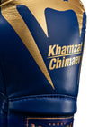 Venum X Chimaev Wild Borz Giant 2.0 Khamzat Pro Boxing Gloves - Blue/Gold