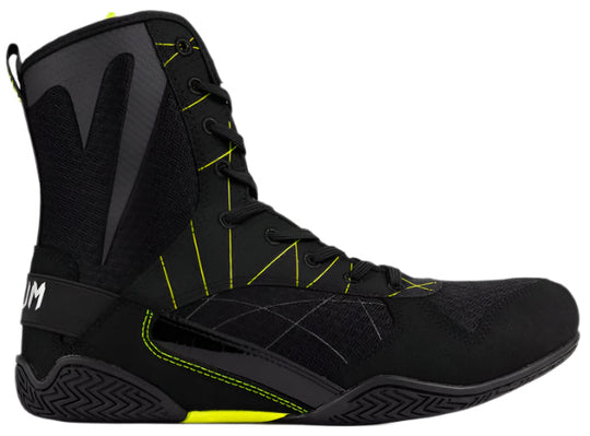 Venum Training Camp 4.0 Boxing Shoes - Black/Neon Green