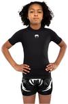 Venum Contender Kids Rashguards Short Sleeves - Black