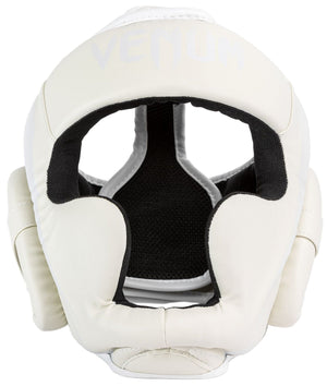 Venum Elite Headgear – White/White