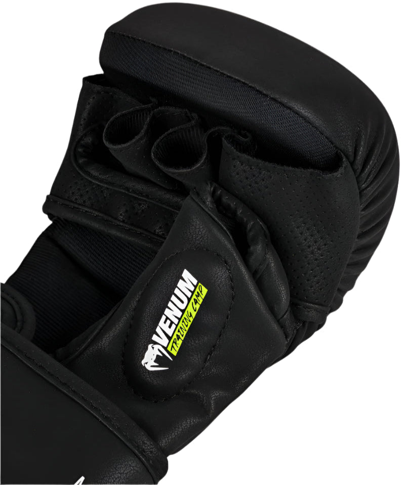 Venum Training Camp 4.0 Sparring Gloves - Black/Neo Green