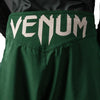 Venum Attack Kids Fightshorts - Forest Green/ Off White