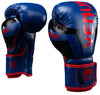 Venum Elite Boxing Gloves - Dark Blue/Red