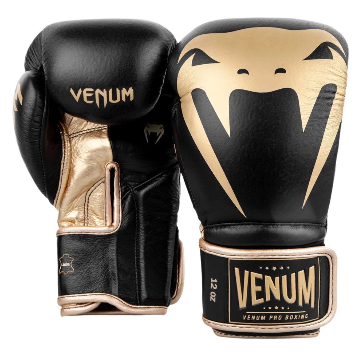Venum Giant 2.0 Pro Boxing Gloves Velcro - Black/Gold