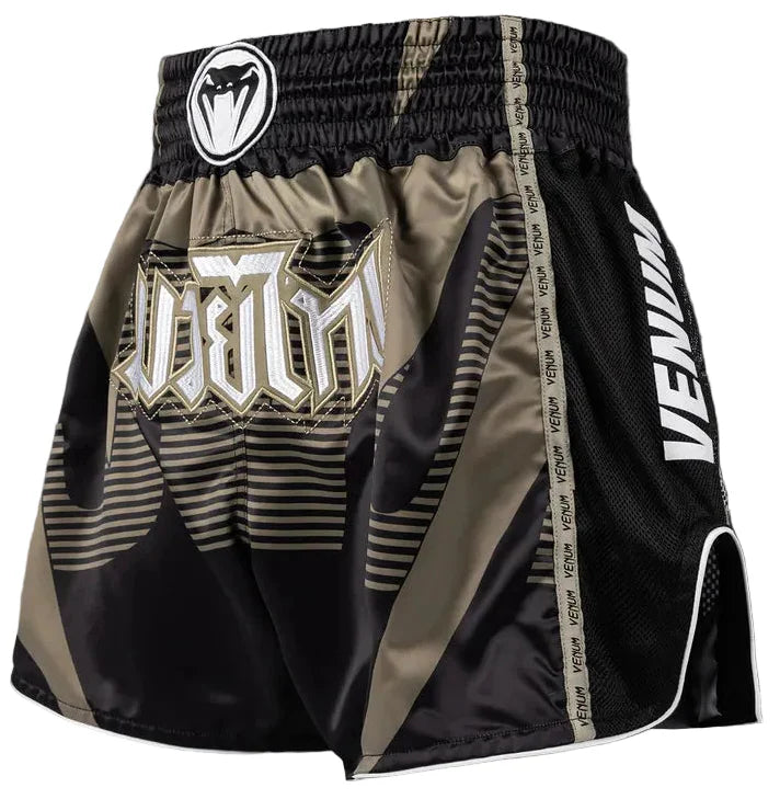 Venum Adrenaline Muay Thai Shorts - Black/Sand