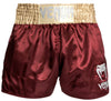 Venum Classic Muay Thai Short - Burgundy/Gold/White